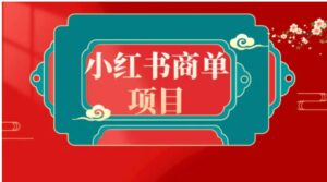 错过了小红书无货源电商，不要再错过小红书商单！-财仔梦想资源网