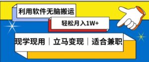 低密度新赛道视频无脑搬一天1000+几分钟一条原创视频零成本零门槛超简单【揭秘】-财仔梦想资源网