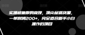 实操咸鱼数码变现，顶尖品质货源，一单利润200+，完全适合新手小白操作的项目【揭秘】-财仔梦想资源网