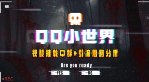 【全网首发】QQ小世界_Q群挂载教程+引流思路分析-财仔梦想资源网