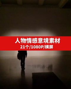 人物意境实拍高清素材-财仔梦想资源网