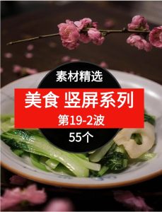 55个美食短视频素材精选–第19-2波-财仔梦想资源网