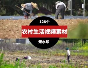 农村生活真实实拍现场视频素材-财仔梦想资源网