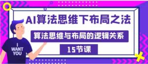 AI算法思维下布局之法：算法思维与布局的逻辑关系-财仔梦想资源网