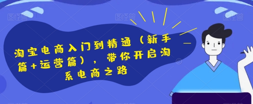 淘宝电商入门到精通，带你开启淘系电商之路-财仔梦想资源网