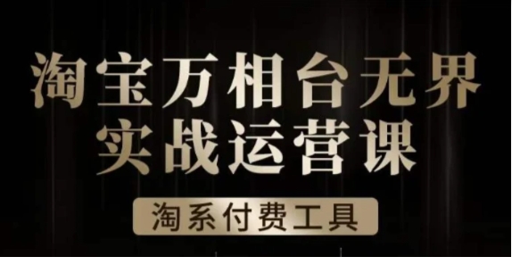 沧海·淘系万相台无界实战运营课，万相台无界实操全案例解析-财仔梦想资源网