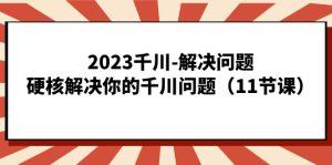 2023千川-解决问题，硬核解决你的千川问题-财仔梦想资源网