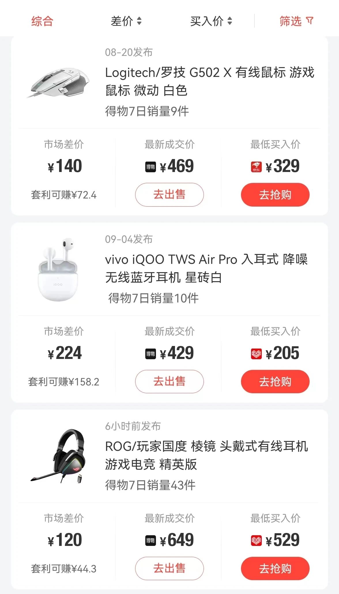 《得物商品搬砖项目》一个可以闷声发财的项目，一单利润30-500+-财仔梦想资源网