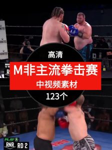 非主流拳击赛视频素材中视频素材-财仔梦想资源网