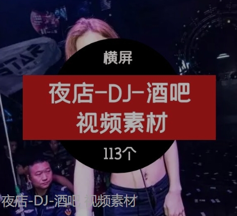 夜店-DJ-酒吧视频素材-财仔梦想资源网