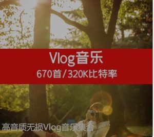 高音质无损Vlog音乐集合-财仔梦想资源网