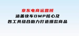 京东电商运营班：涵盖快车，DMP核心及各工具组合，助力打造爆款商品-财仔梦想资源网