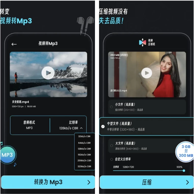 VideoCompressor视频压缩器转换器v4.0.0高级版-财仔梦想资源网