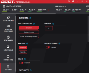 OCCT电脑硬件测试(烤鸡测试软件)v13.1.16.99便携版-财仔梦想资源网