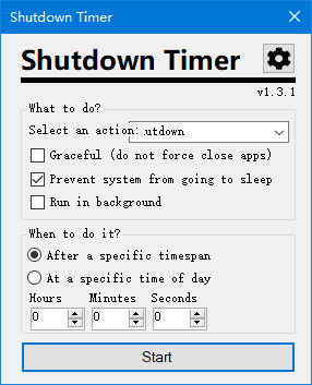 ShutdownTimerClassic(关机计时器经典版)v1.3.1绿色版-财仔梦想资源网
