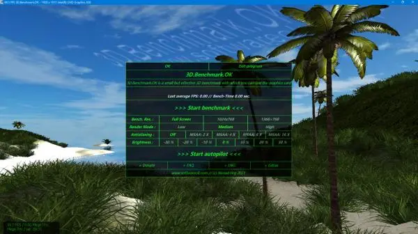 3D.Benchmark.OK(3D性能测试软件)v2.33中文绿色版-财仔梦想资源网