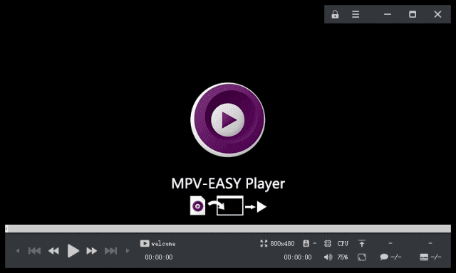MPV-EASYPlayer(多媒体播放器)v0.38.0.3中文绿色版-财仔梦想资源网