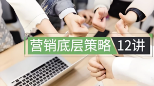 营销底层策略12讲-财仔梦想资源网
