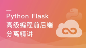 PythonFlask高级编程之RESTFulAPI前后端分离精讲-财仔梦想资源网