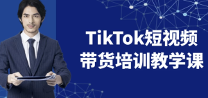 TikTok短视频带货培训教学课-财仔梦想资源网
