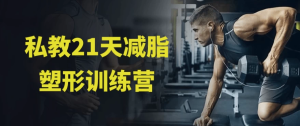 私教21天减脂塑形训练营-财仔梦想资源网
