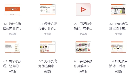 跨境电商Shopee（虾皮）基础运营实操课-财仔梦想资源网