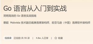 Go语言从入门到实战-财仔梦想资源网