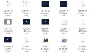AI大模型应用开发模型训练-财仔梦想资源网