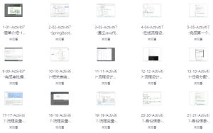 【工作流大合集】Camunda+Flowable（基础篇+高级篇）+Activiti7-财仔梦想资源网