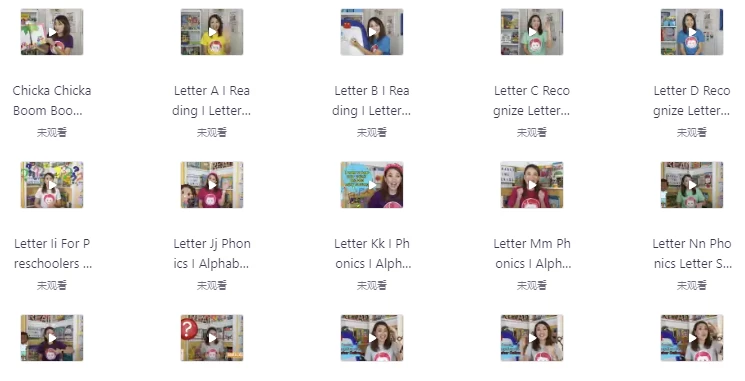 TeacherCeline英语启蒙亲子外教视频-财仔梦想资源网