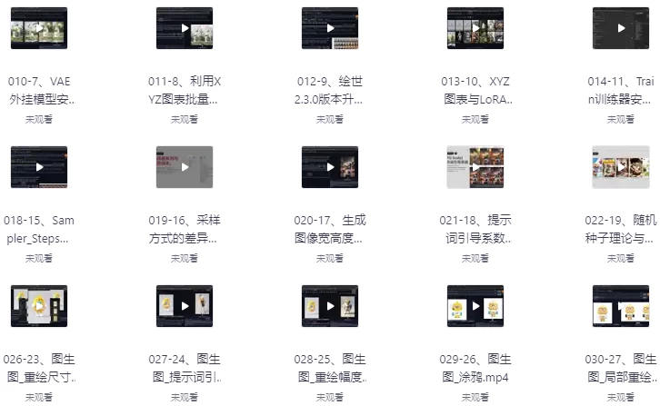 设计师的睡前毒物《StableDiffusion商业化训练应用课程》-财仔梦想资源网