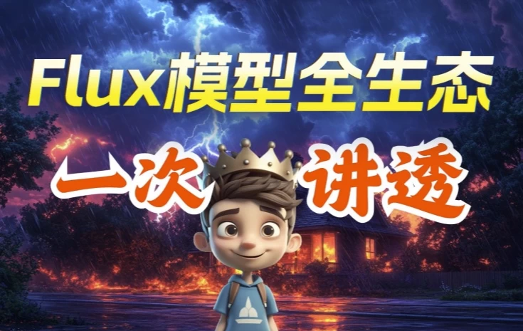 FLUX模型全生态讲解-财仔梦想资源网