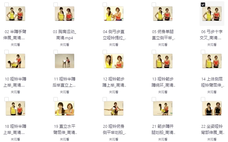 塑身操全集视频课-财仔梦想资源网