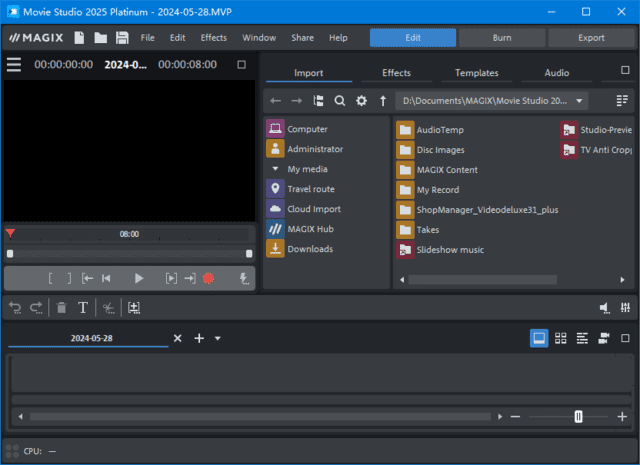 MAGIXMovieStudioPlatinum2025(视频编辑软件)v24.0.1.239-财仔梦想资源网