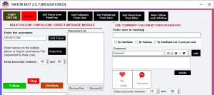 TikTokBot3.6.0专业版–自动化工具-财仔梦想资源网
