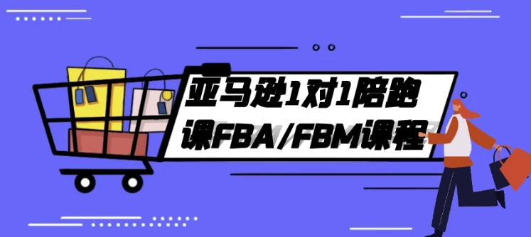 亚马逊1对1陪跑课FBA/FBM课程-财仔梦想资源网