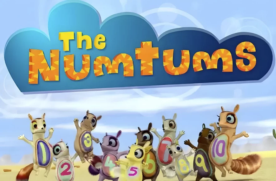 BBC英语数学启蒙动画片《数字虫TheNumtums(1-3季)》-财仔梦想资源网
