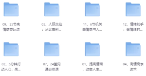 提供有效情绪价值教程-财仔梦想资源网