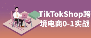 TikTokShop跨境电商0-1实战-财仔梦想资源网