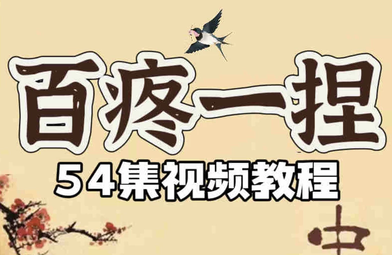 百疼一捏合集54节课程-财仔梦想资源网