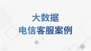 大数据电信客服案例教程–带源码课件-财仔梦想资源网