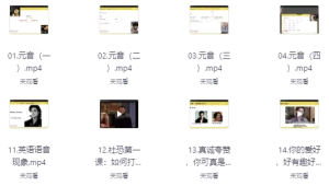 英语能力提升课-财仔梦想资源网