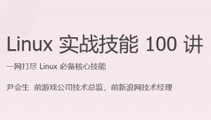 Linux实战技能100讲-财仔梦想资源网