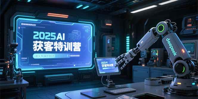 （15289期）2025AI获客特训营，AI图文视频全制作，deepseek工具实操教学-财仔梦想资源网