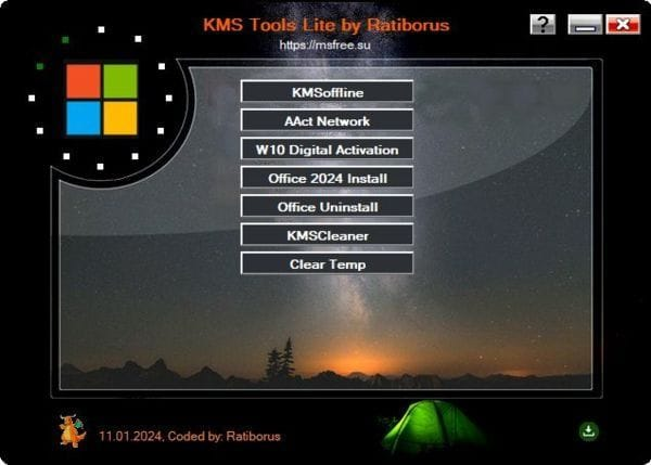 RatiborusKMSToolsLite(激活工具集成包)v2025.07.06绿色版-财仔梦想资源网