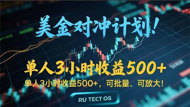 （15321期）长久稳定的撸美金项目，平均3小时收入500+，可公司实地考察实地操作！-财仔梦想资源网