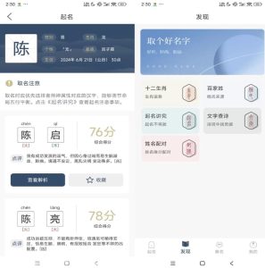 取名字典v1.0.6解锁去广告-财仔梦想资源网