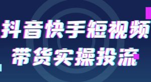 抖音快手短视频带货实操投流-财仔梦想资源网