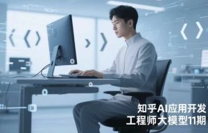 知乎AI应用开发工程师大模型11期-财仔梦想资源网