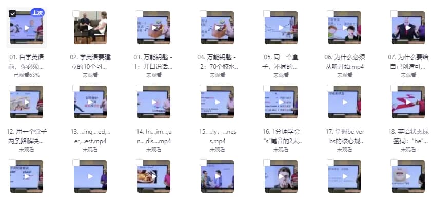 6个月零基础学会英语，很不一样的自学英语课程-财仔梦想资源网